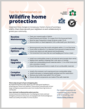 PDF for wildfire safety