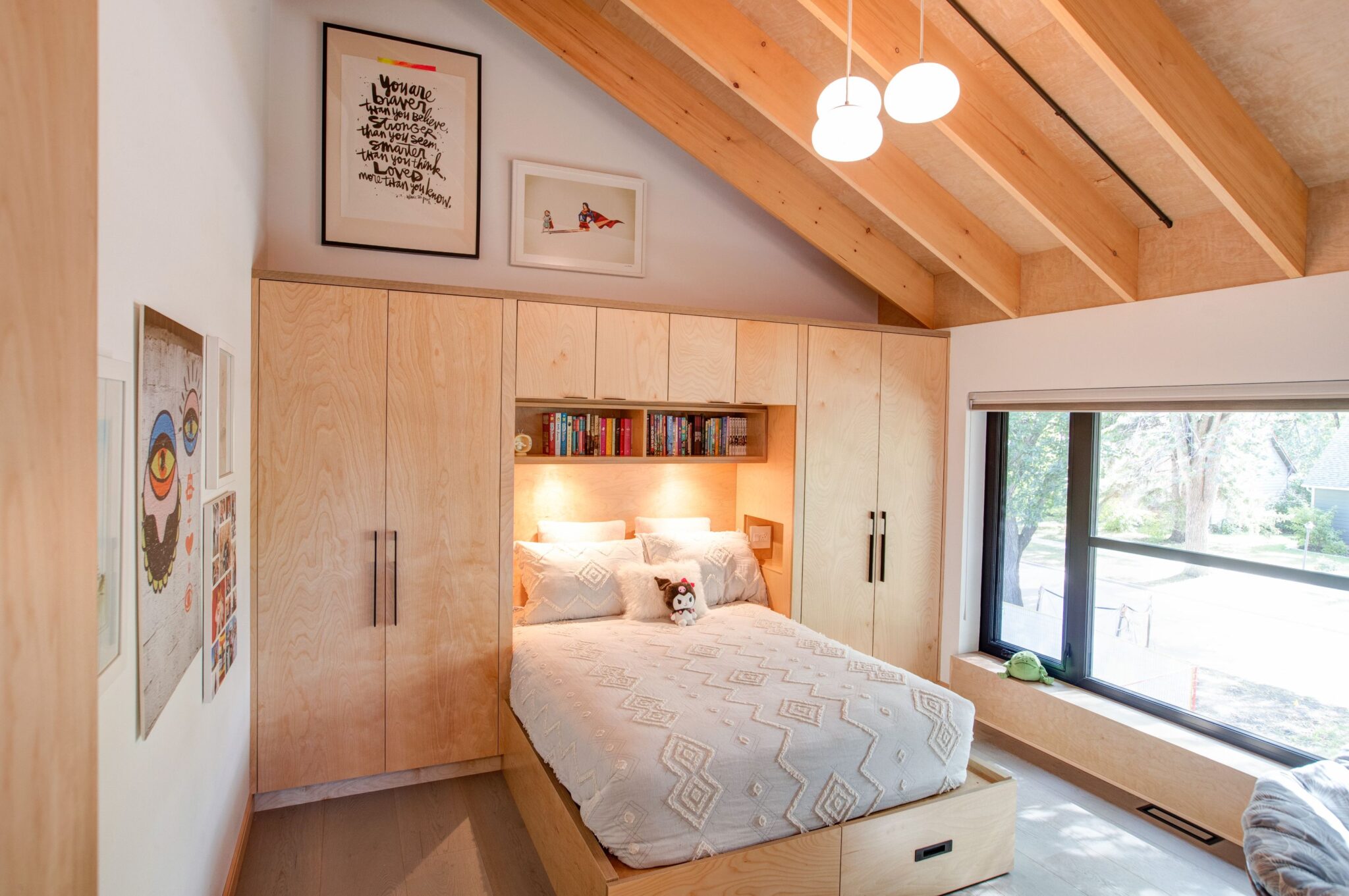 Stunning River View Warehouse Renovation Design image