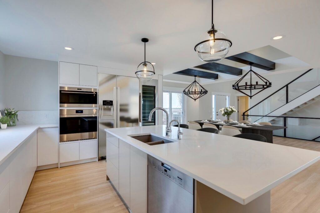 Beautiful clean and modern kitchen