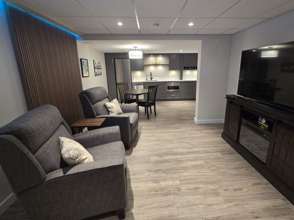 Living and dining areas designed for comfort and elegance.