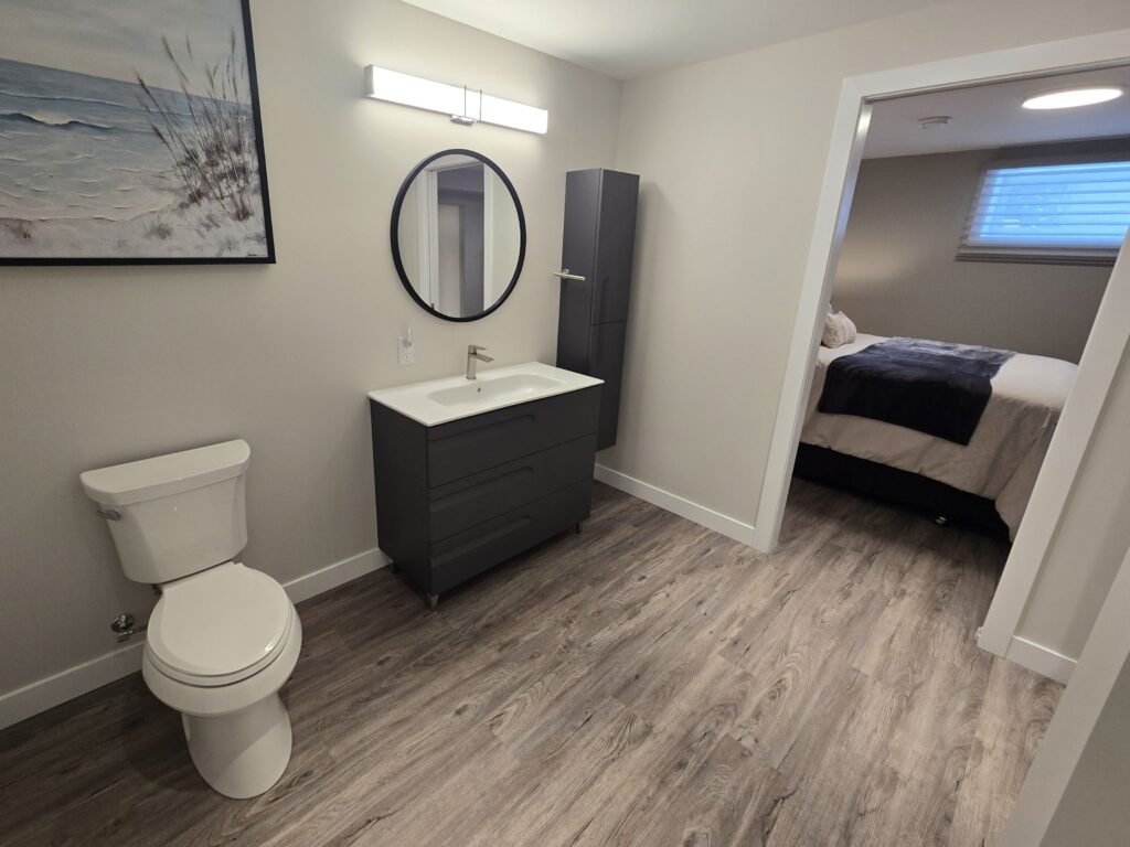 Efficient integration of existing posts and plumbing stacks into walls.