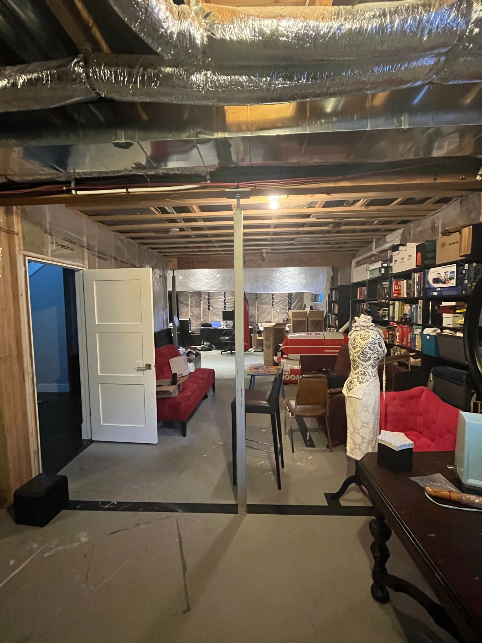 before basement