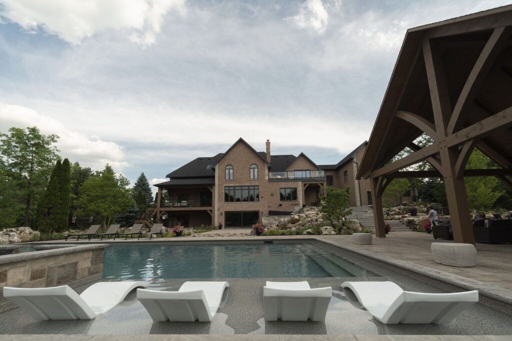 Backyard oasis renovation