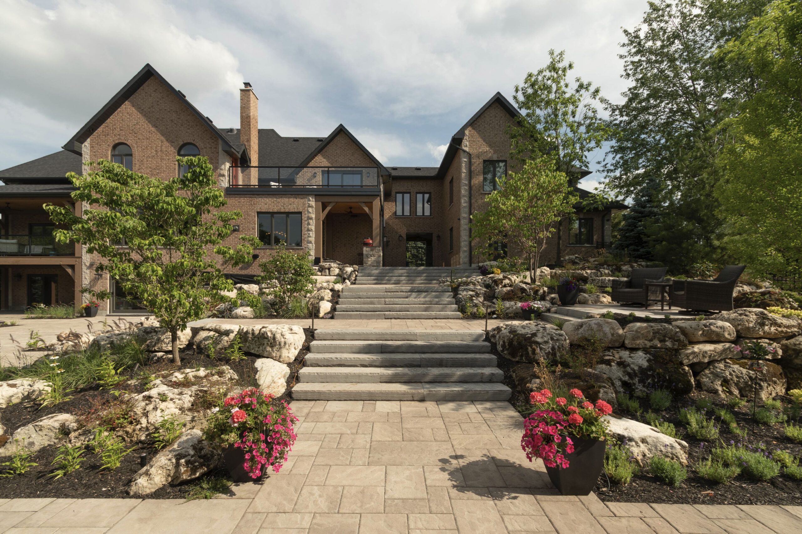 Exterior after