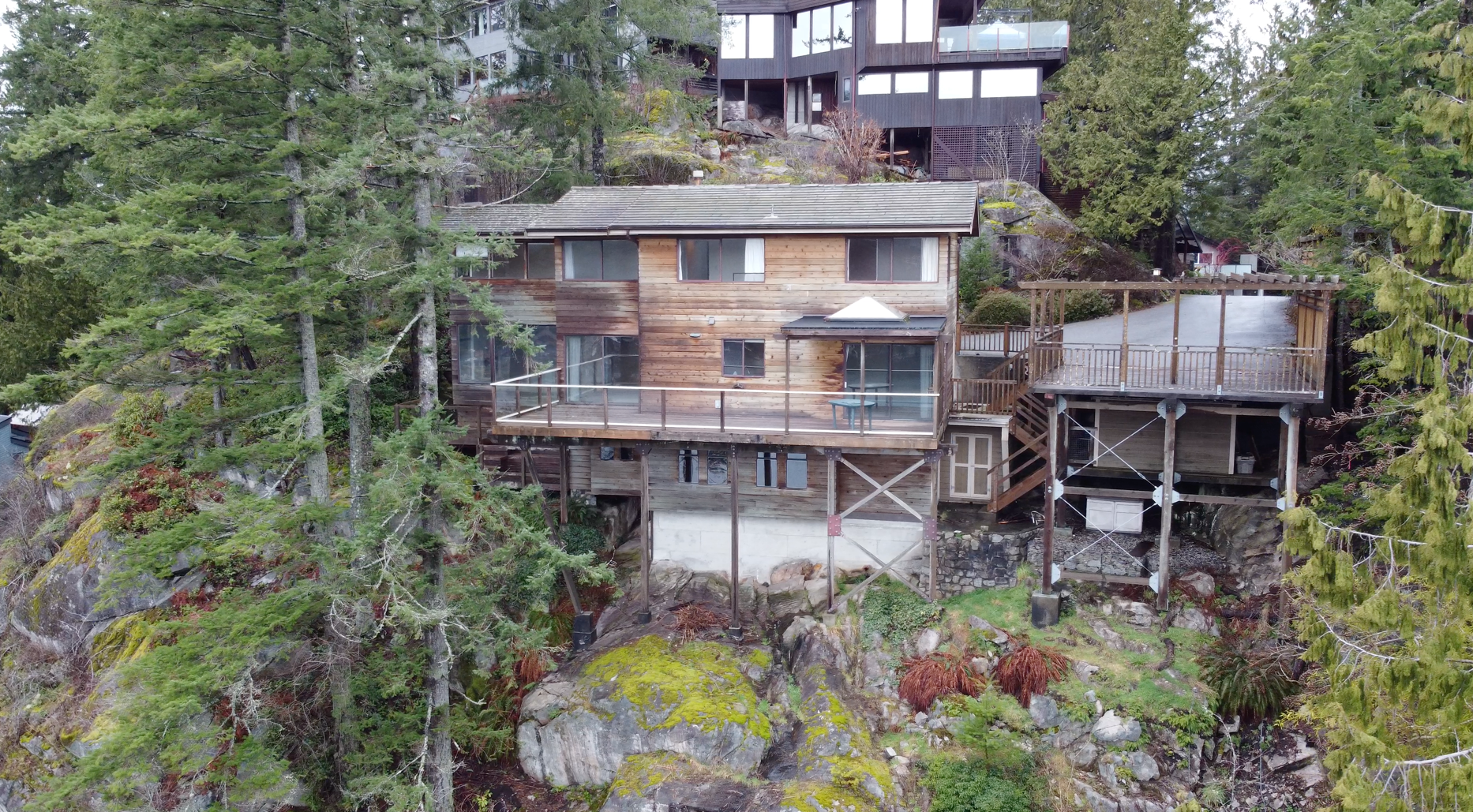 Exterior before