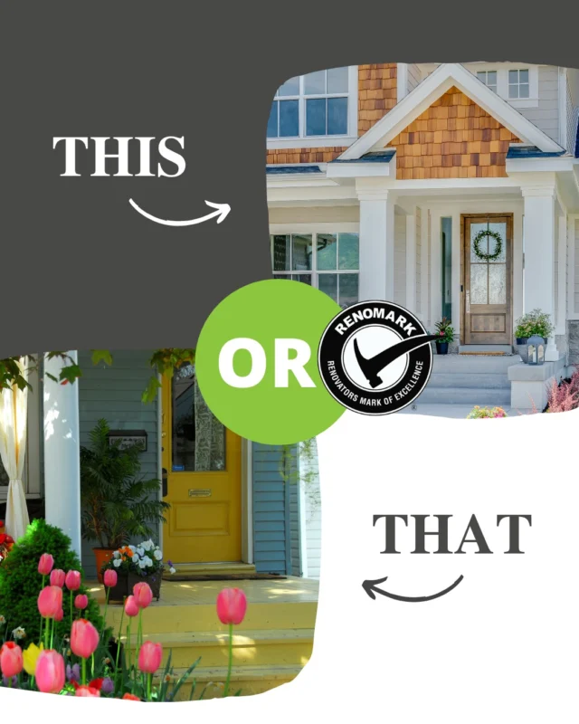 Front Door Face-Off: Are you team classic wood or vibrant color ? Let your doorway make a statement! #ThisOrThat